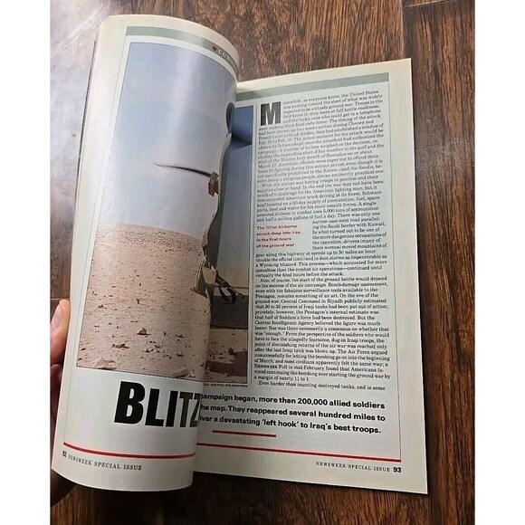 Newsweek -  America at War The Gulf War Commemorative Edition Spring Summer 1991 - Picture 6 of 9